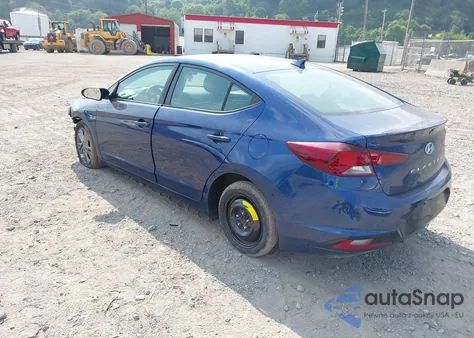 2020 Hyundai Elantra Sel z USA, uszkodzony, nr VIN 5NPD84LFXLH615406